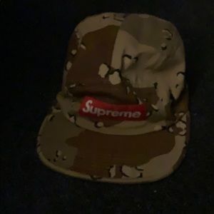 Supreme cookies and cream camo hat